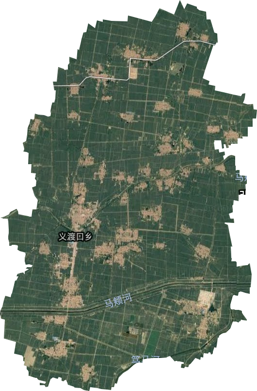 义渡口镇卫星图