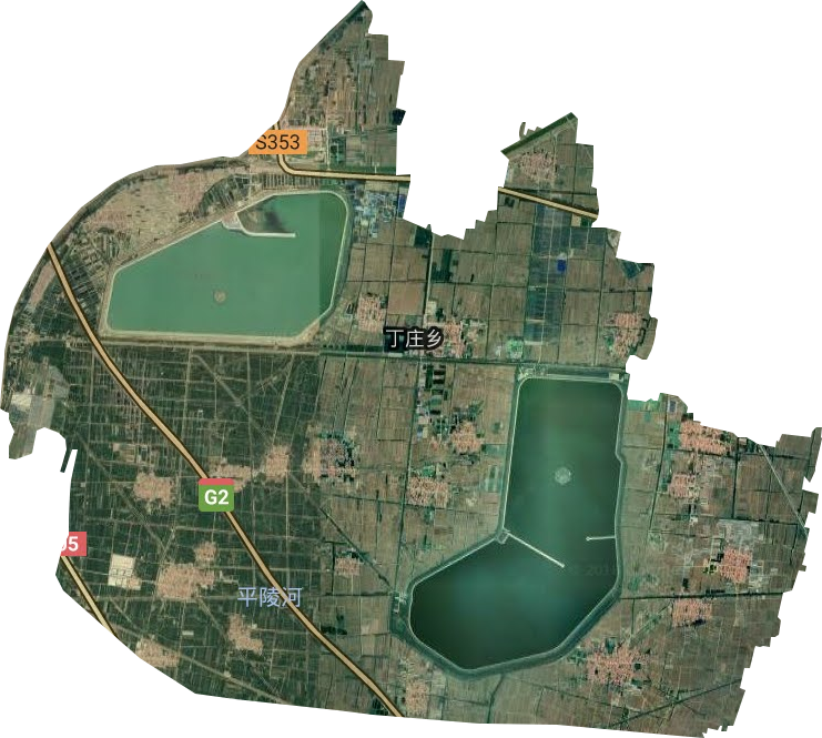 丁庄镇卫星图