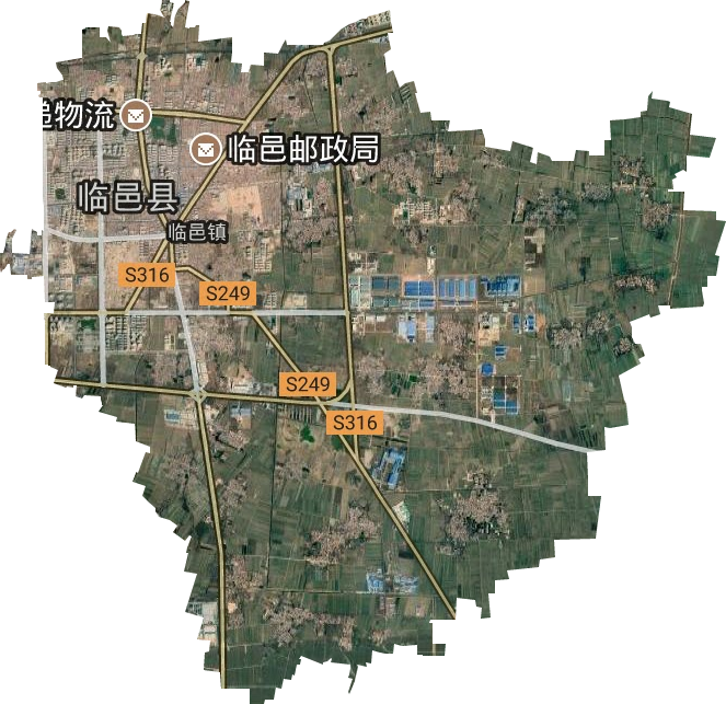 邢侗街道卫星图