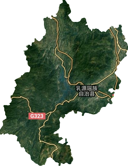乳源瑶族自治县卫星图