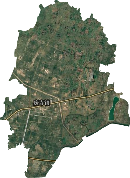 房寺镇卫星图