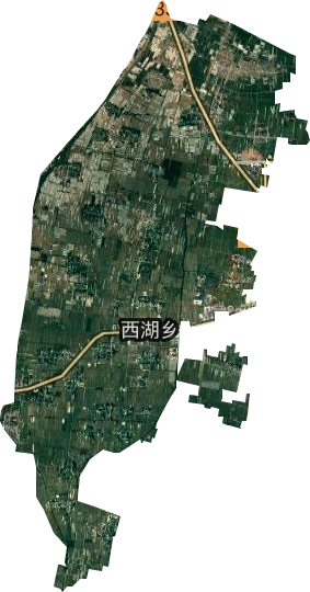 西湖镇卫星图