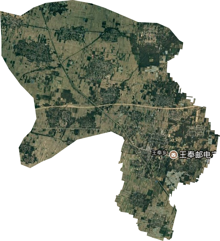 王奉镇卫星图