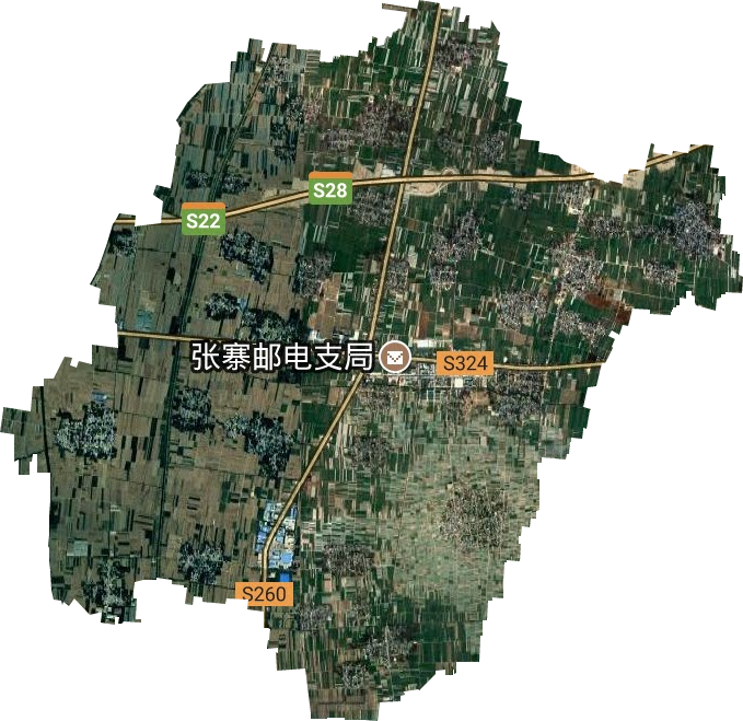 张寨镇卫星图