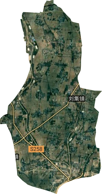 刘集镇卫星图