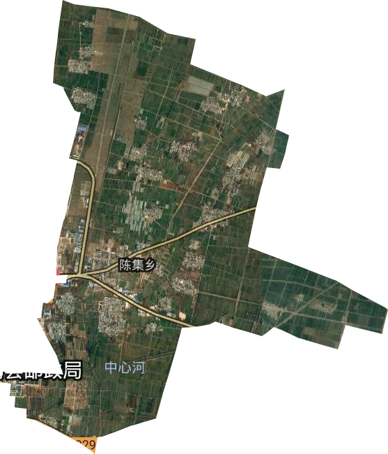陈集乡卫星图