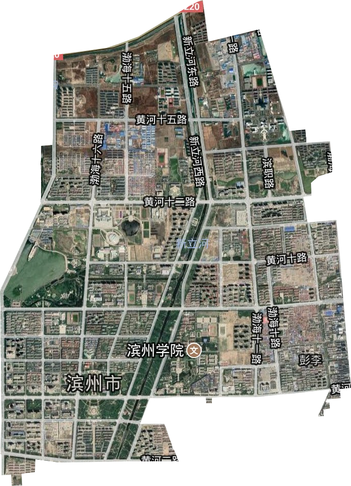 彭李街道卫星图