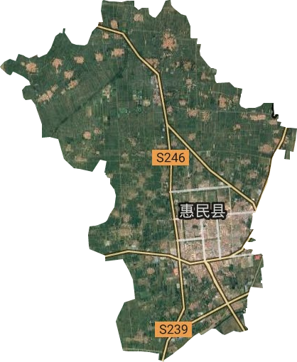 孙武街道卫星图