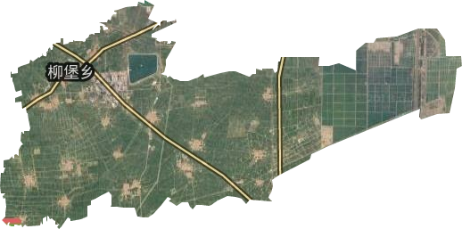 柳堡镇卫星图