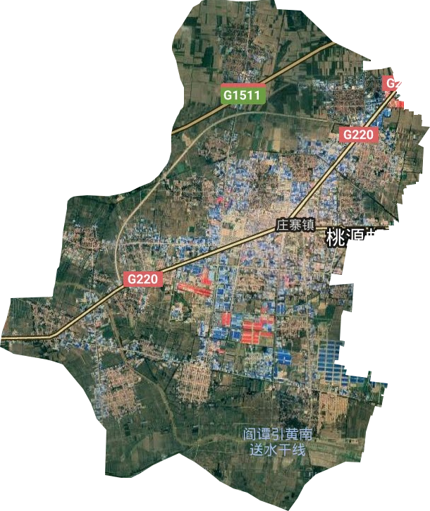 庄寨镇卫星图