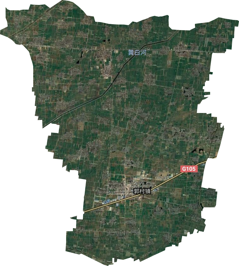 郭村镇卫星图