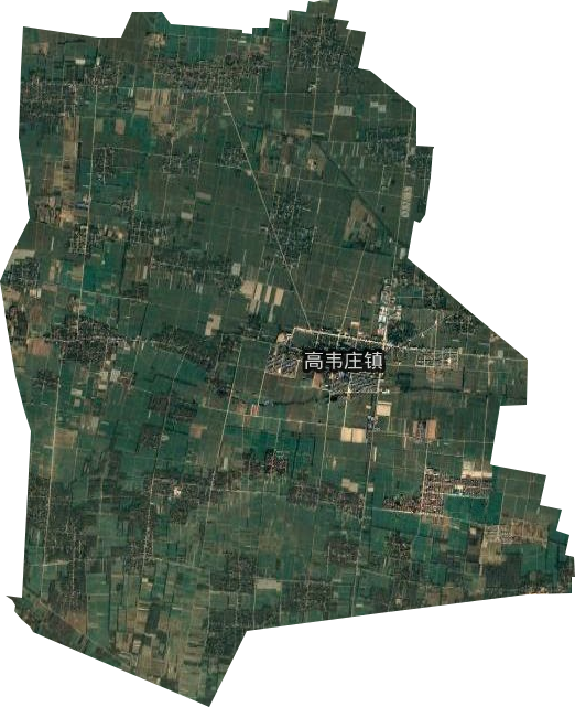 高韦庄镇卫星图