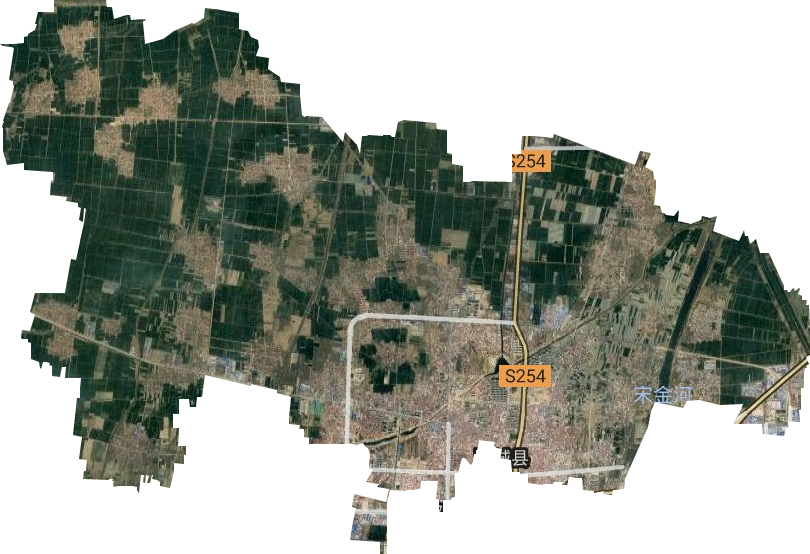 唐塔街道卫星图