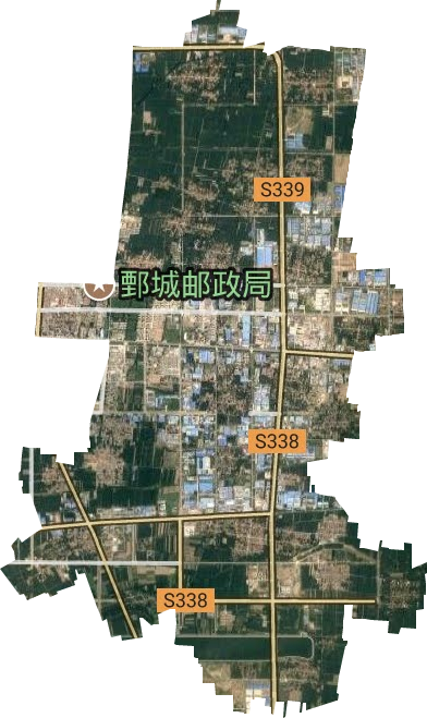 陈王街道卫星图
