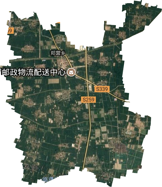 郑营镇卫星图