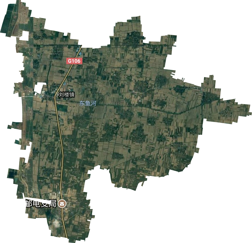 刘楼镇卫星图