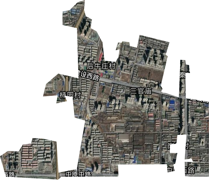 三官庙街道卫星图