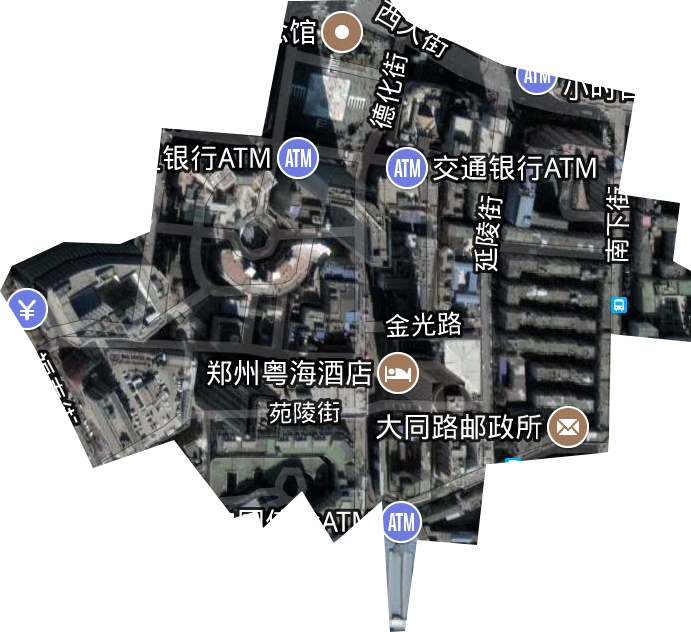 德化街街道卫星图