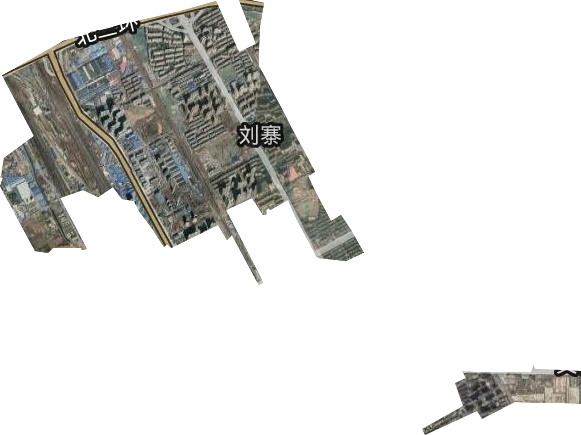 刘寨街道卫星图
