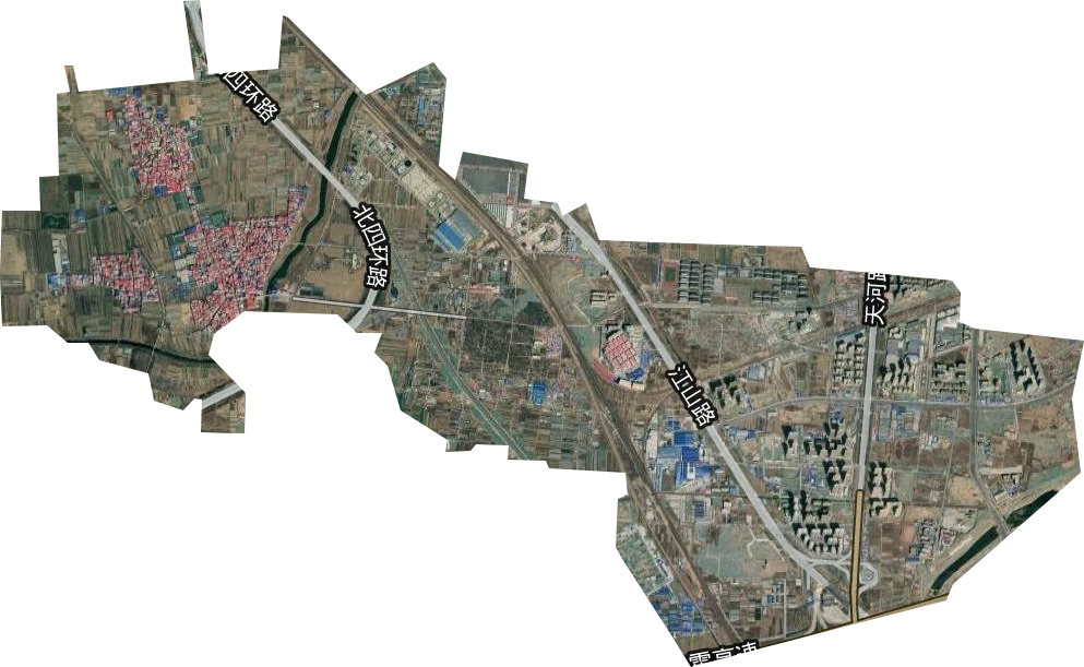 老鸦陈街道卫星图