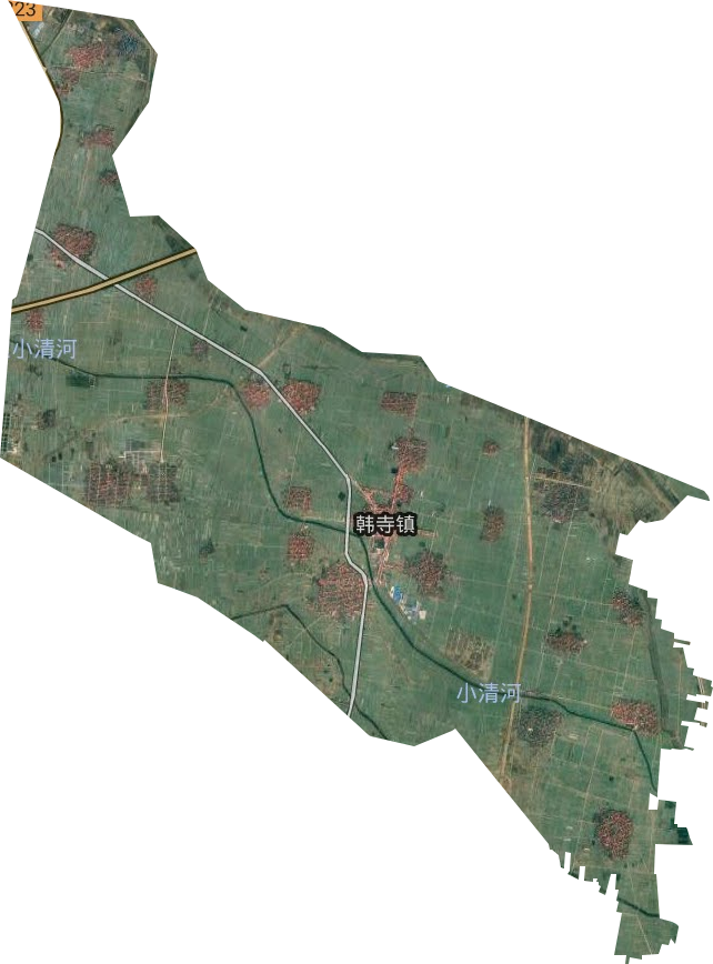 韩寺镇卫星图