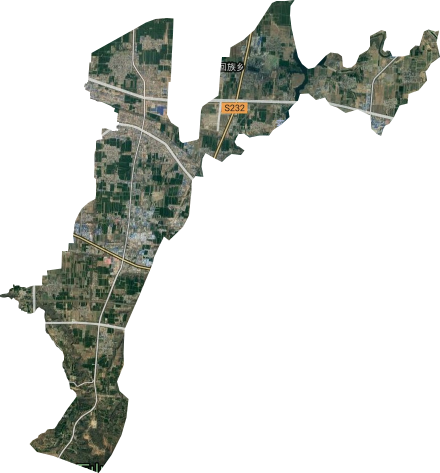 城关乡卫星图
