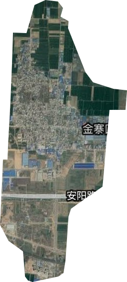 金寨回族乡卫星图