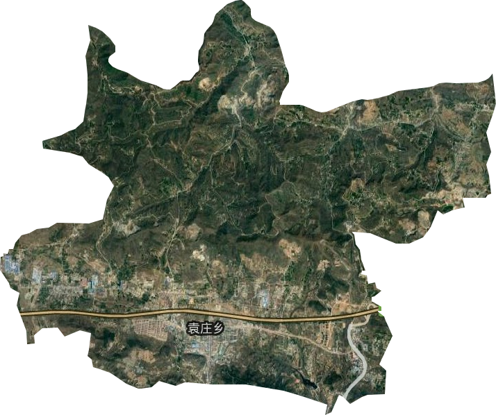 袁庄乡卫星图