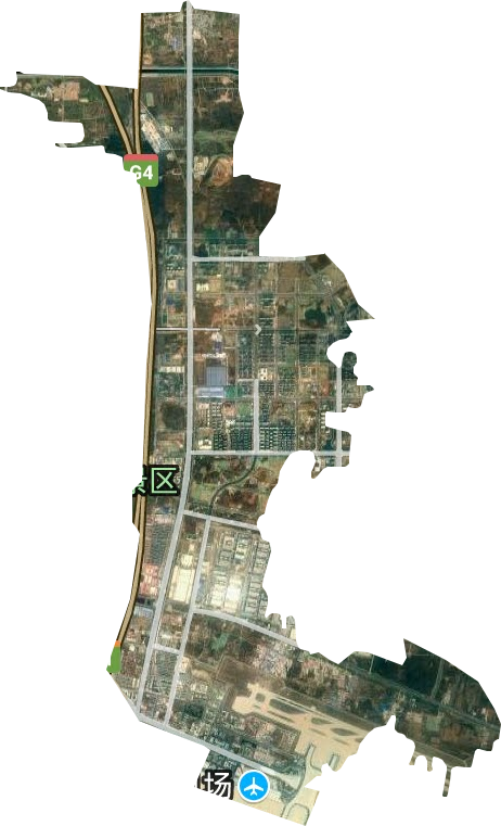 郑港办事处卫星图
