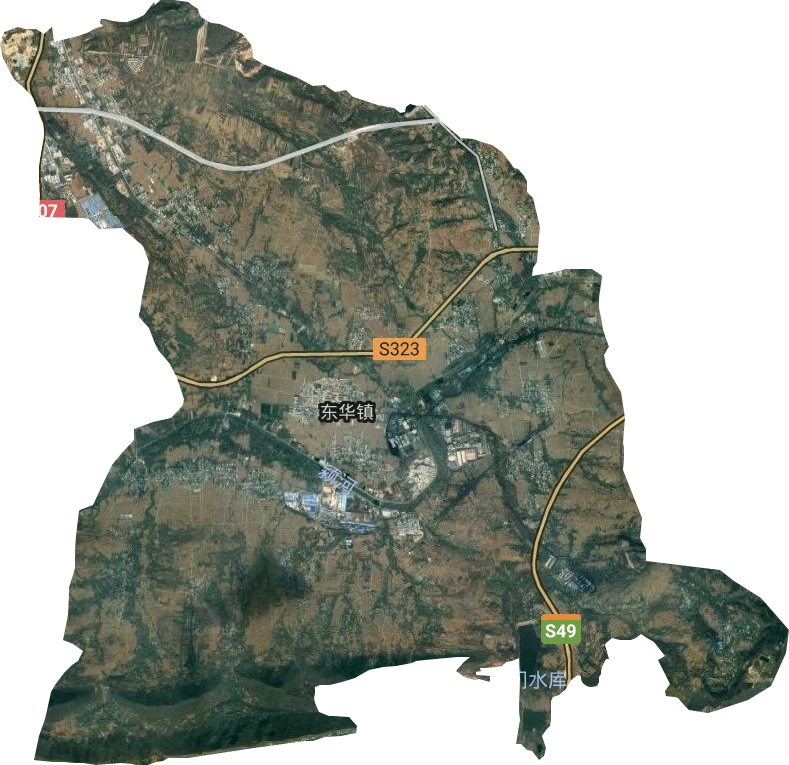 东华镇卫星图