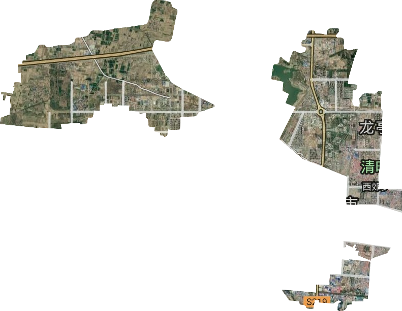 西郊乡卫星图