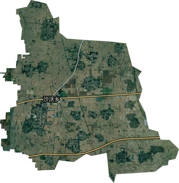 沙沃乡卫星图