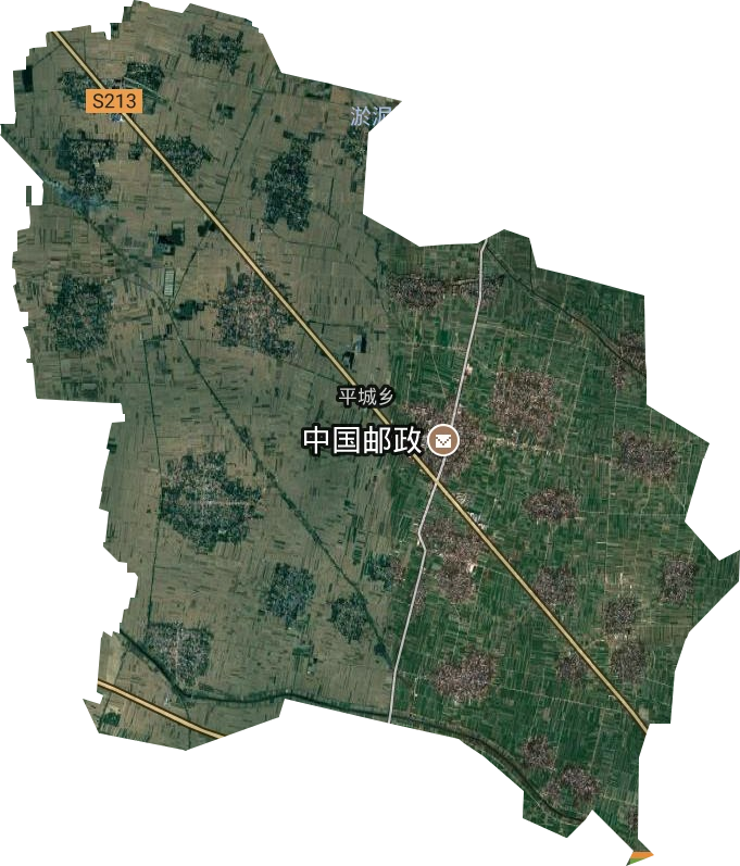 平城乡卫星图