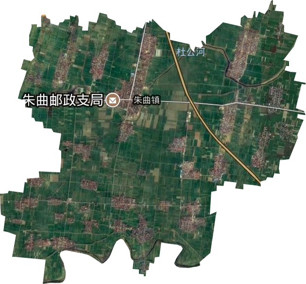 朱曲镇卫星图