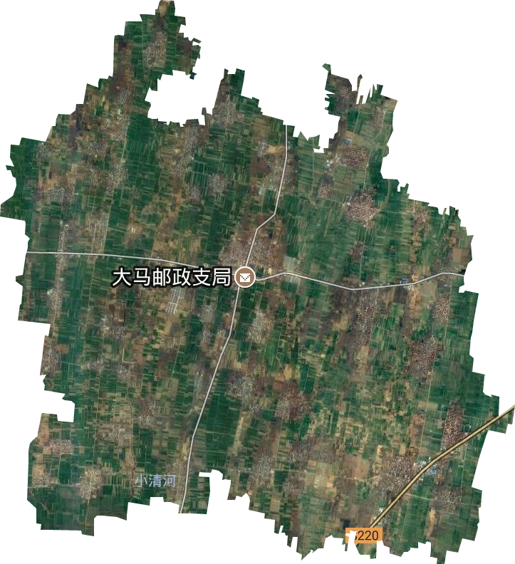 大马乡卫星图
