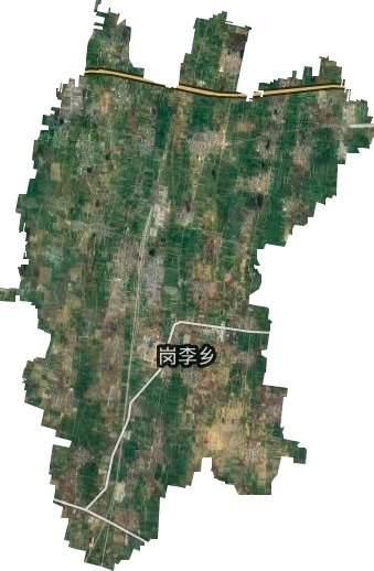 岗李乡卫星图