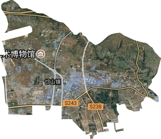 邙山街道卫星图