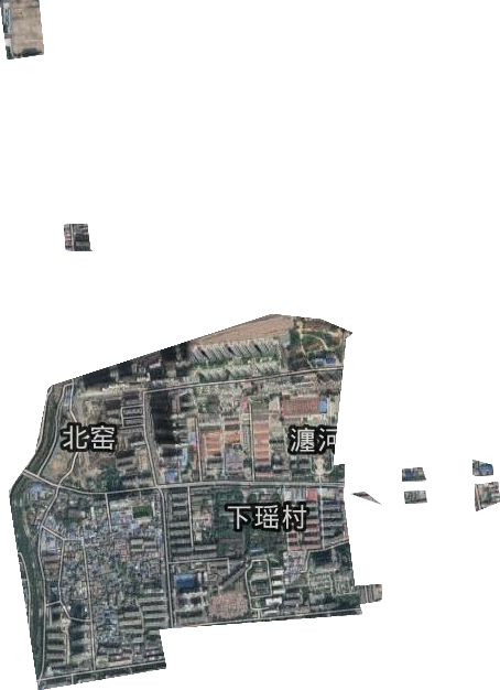 北窑街道卫星图