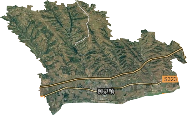 柳泉镇卫星图
