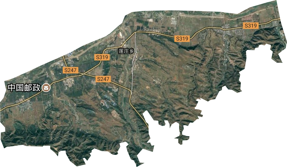 莲庄镇卫星图