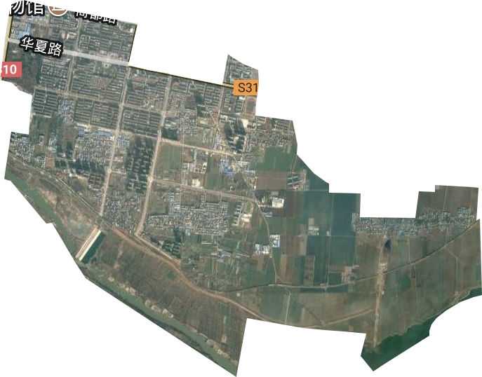 伊洛街道卫星图