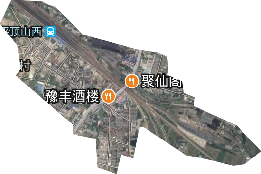 铁路街道卫星图