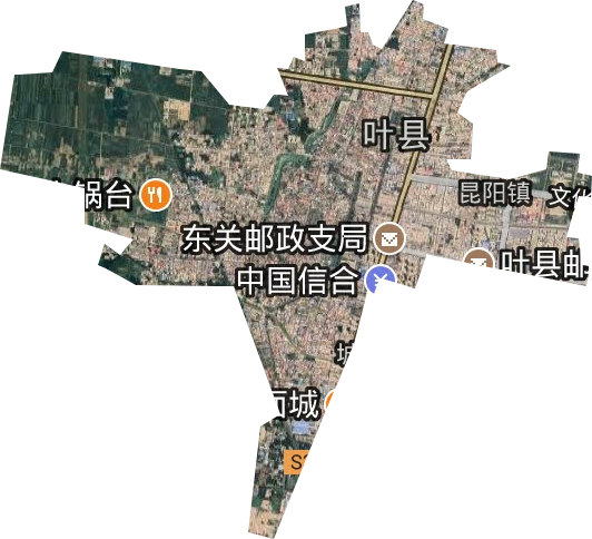 昆阳镇卫星图