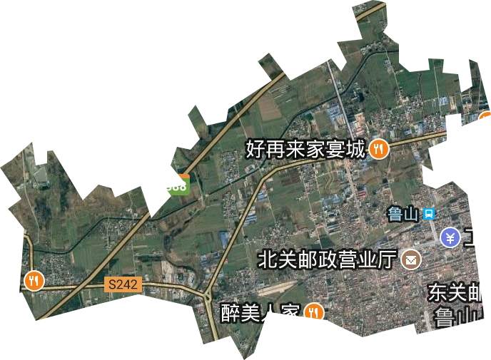 琴台街道卫星图