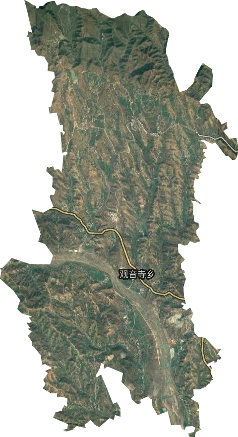 观音寺乡卫星图