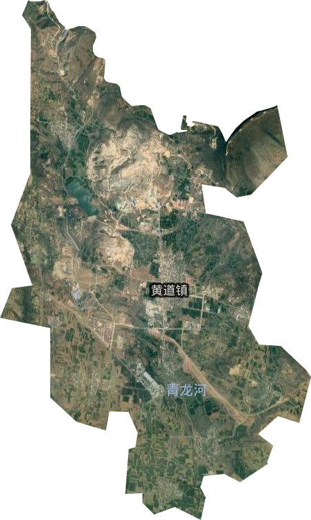 黄道镇卫星图