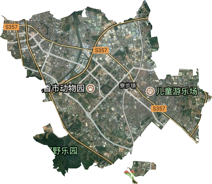 寮步镇卫星图