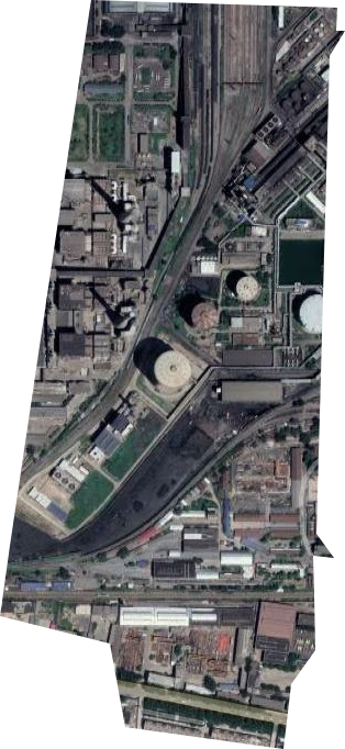 电厂路街道卫星图