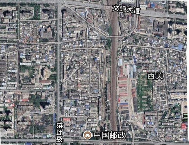 清风街街道卫星图