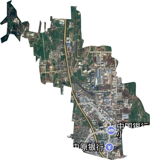 渤海路办事处卫星图